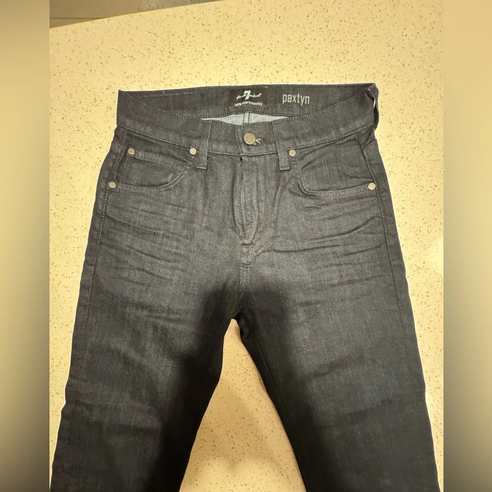 7 For All Mankind Men 28x32 LUXE PERFORMANCE PAXTYN Jeans - slim fit/stretch - Picture 2 of 12